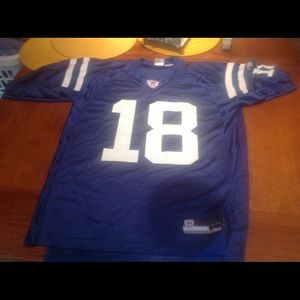 Reebok Peyton Manning Colts Jersey L